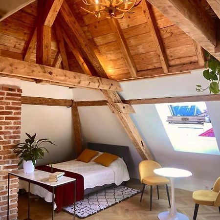 Ferienwohnung Un Petit Nid Atypique Au Coeur De Munster Munster  Exterior foto